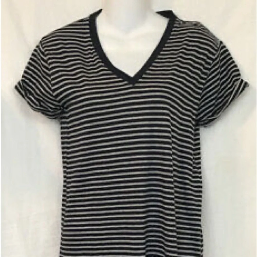 T Alexander Wang Ladies‎ Striped Jersey Dress